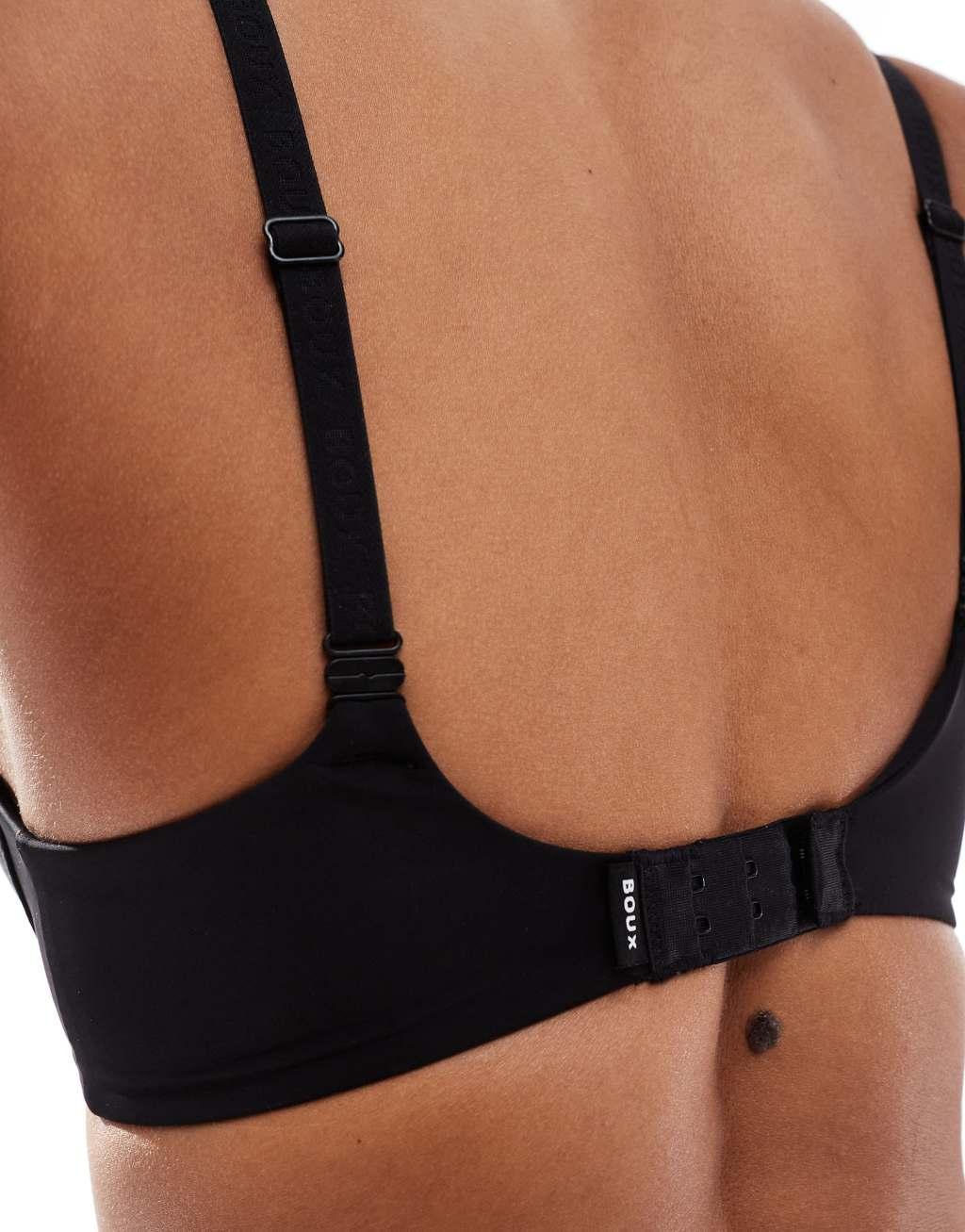 Boux Avenue t-shirt bra in black Product Image