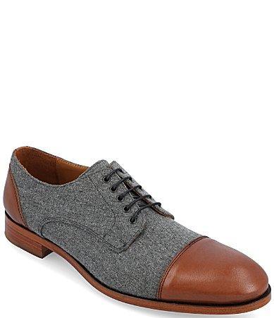 Taft Mens Jack Floral Printed Jacquard Calfskin Oxfords Product Image
