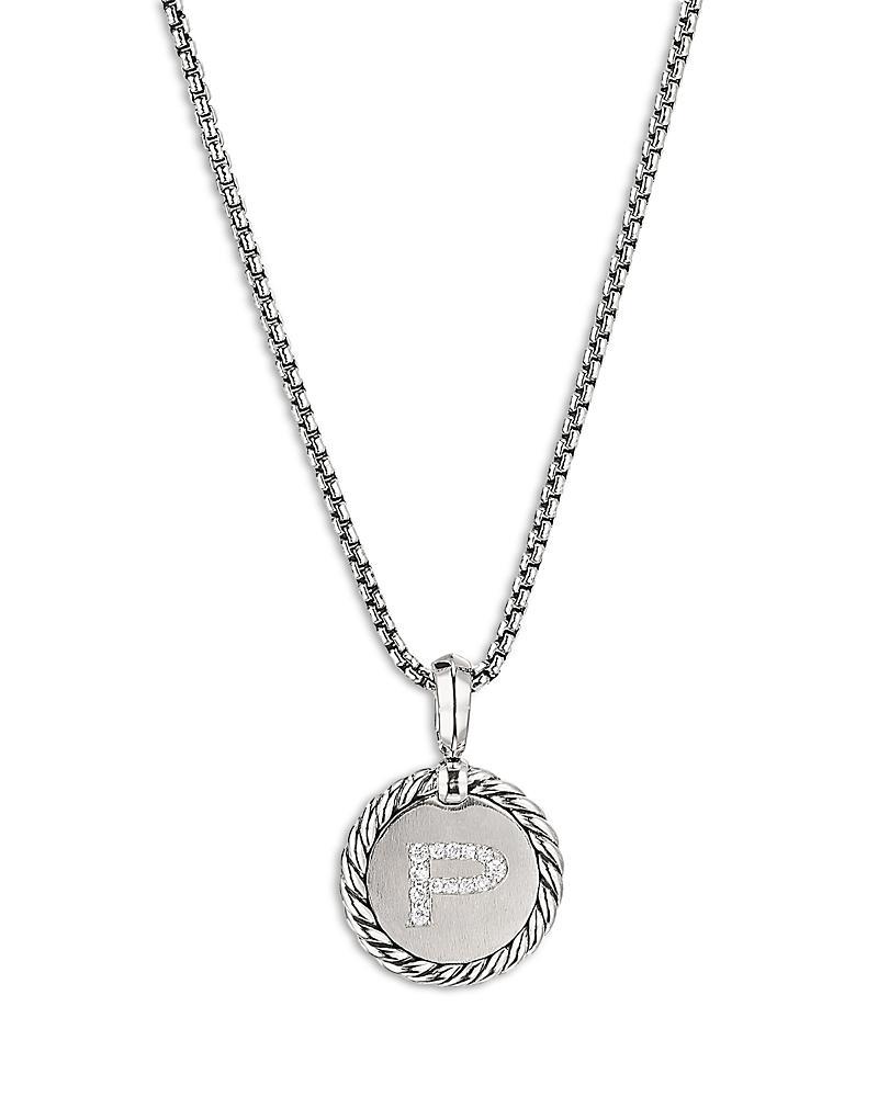 David Yurman Sterling Silver Cable Collectibles Initial Charm Product Image