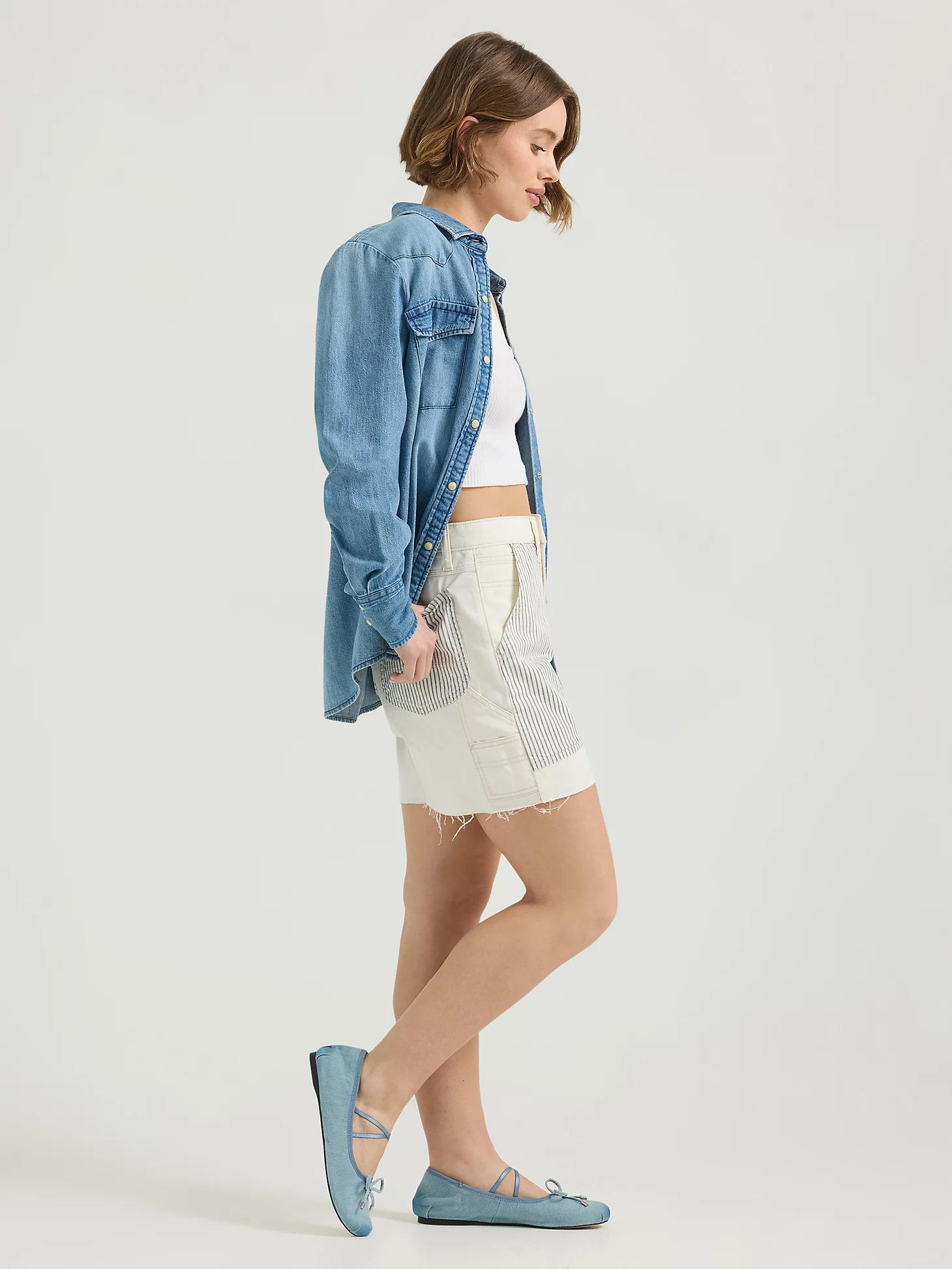 Women's High Rise Carpenter Short | Women's Shorts | Lee® Product Image