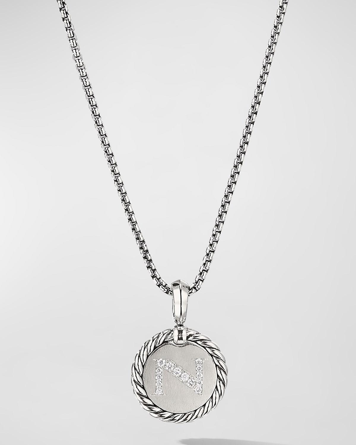 David Yurman Sterling Silver Cable Collectibles Initial Charm Product Image