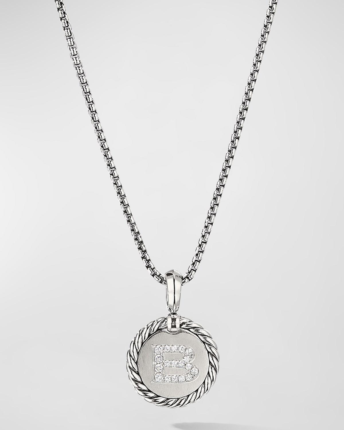 David Yurman Sterling Silver Cable Collectibles Initial Charm Product Image