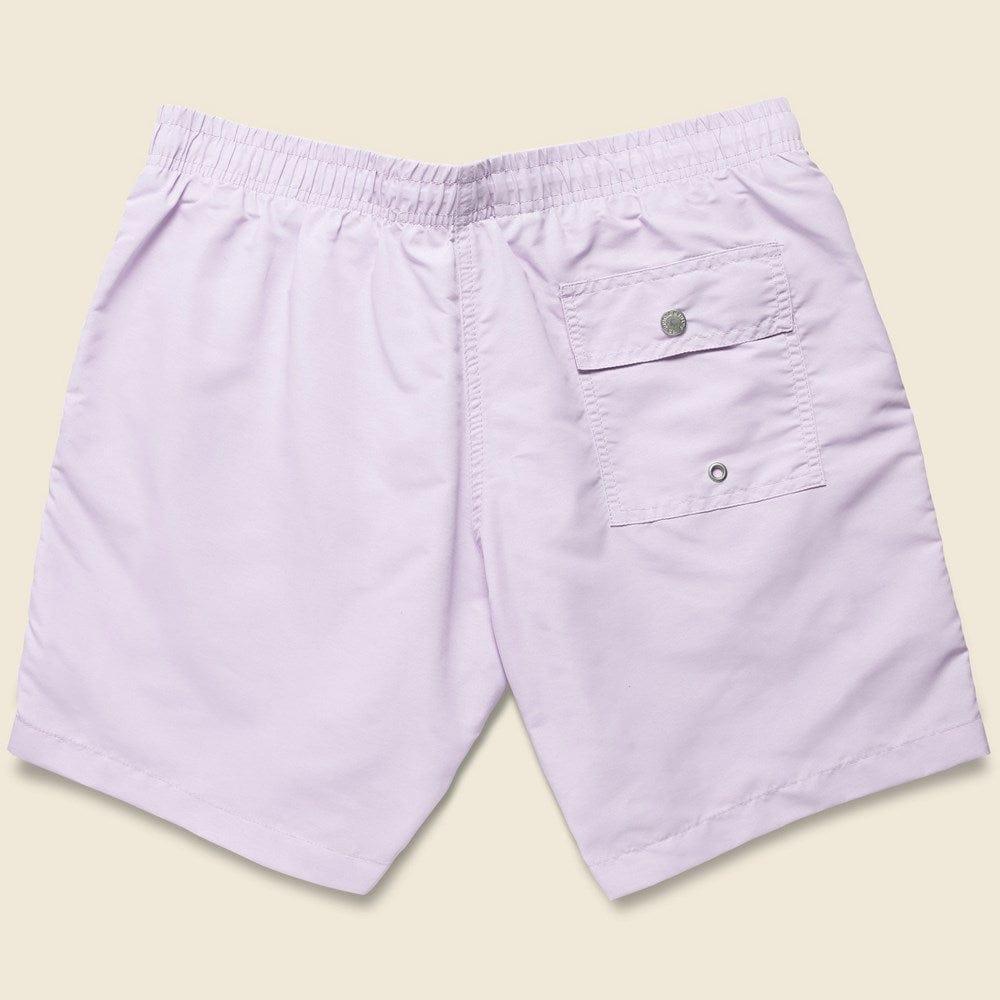 5.5" Solid Swim Trunks - Lavender Product Image
