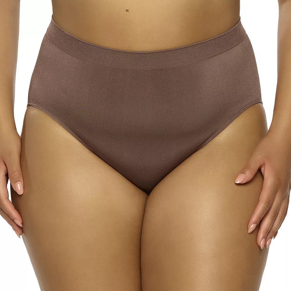 Plus Size Paramour by Felina Body Smooth Brief Panty 655128, Women's, Size: XXL, Sparrow Srw Product Image