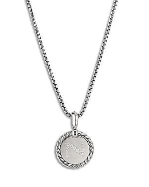 David Yurman Sterling Silver Cable Collectibles Initial Charm Product Image
