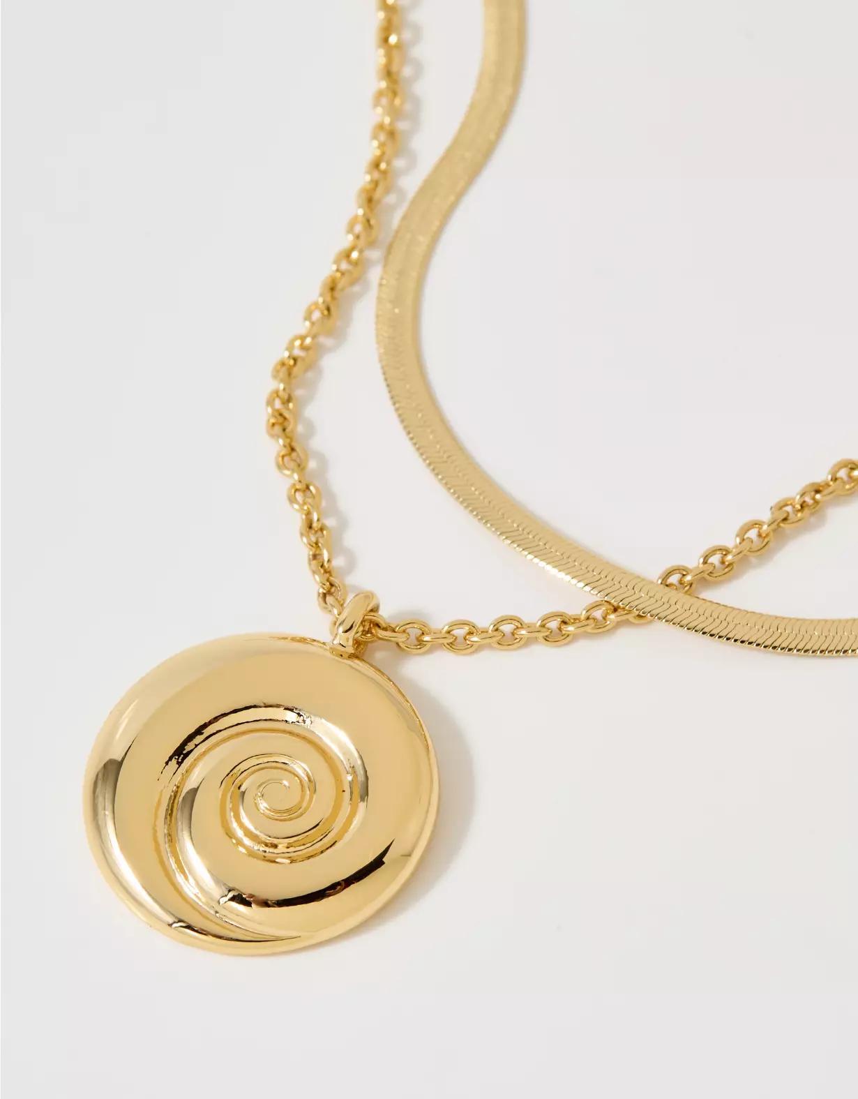 Aerie Chunky Shell Statement Necklace Product Image