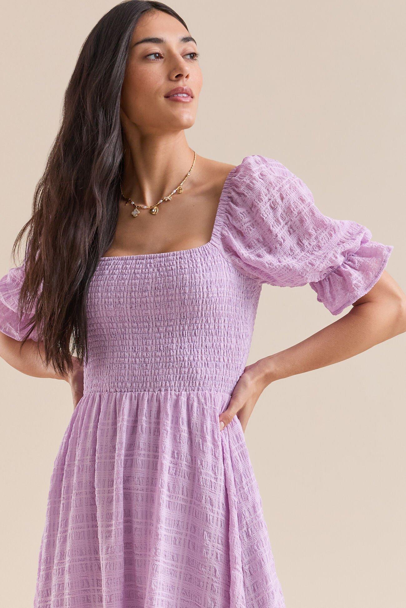 Mylee Textured Midi Dress Product Image