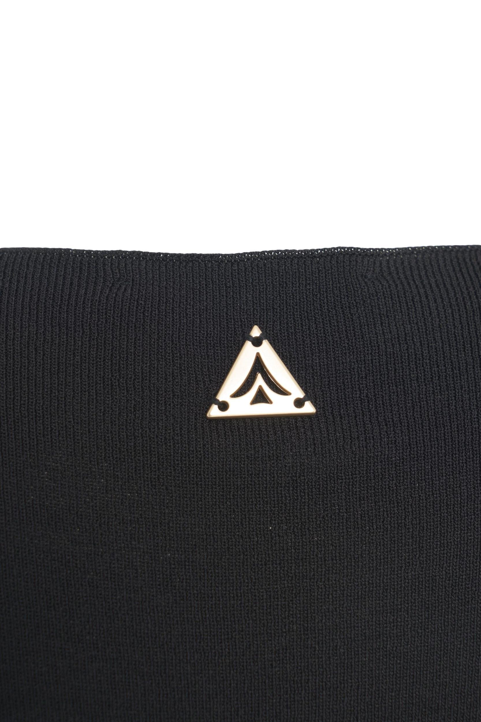 Knit top with square neckline Product Image