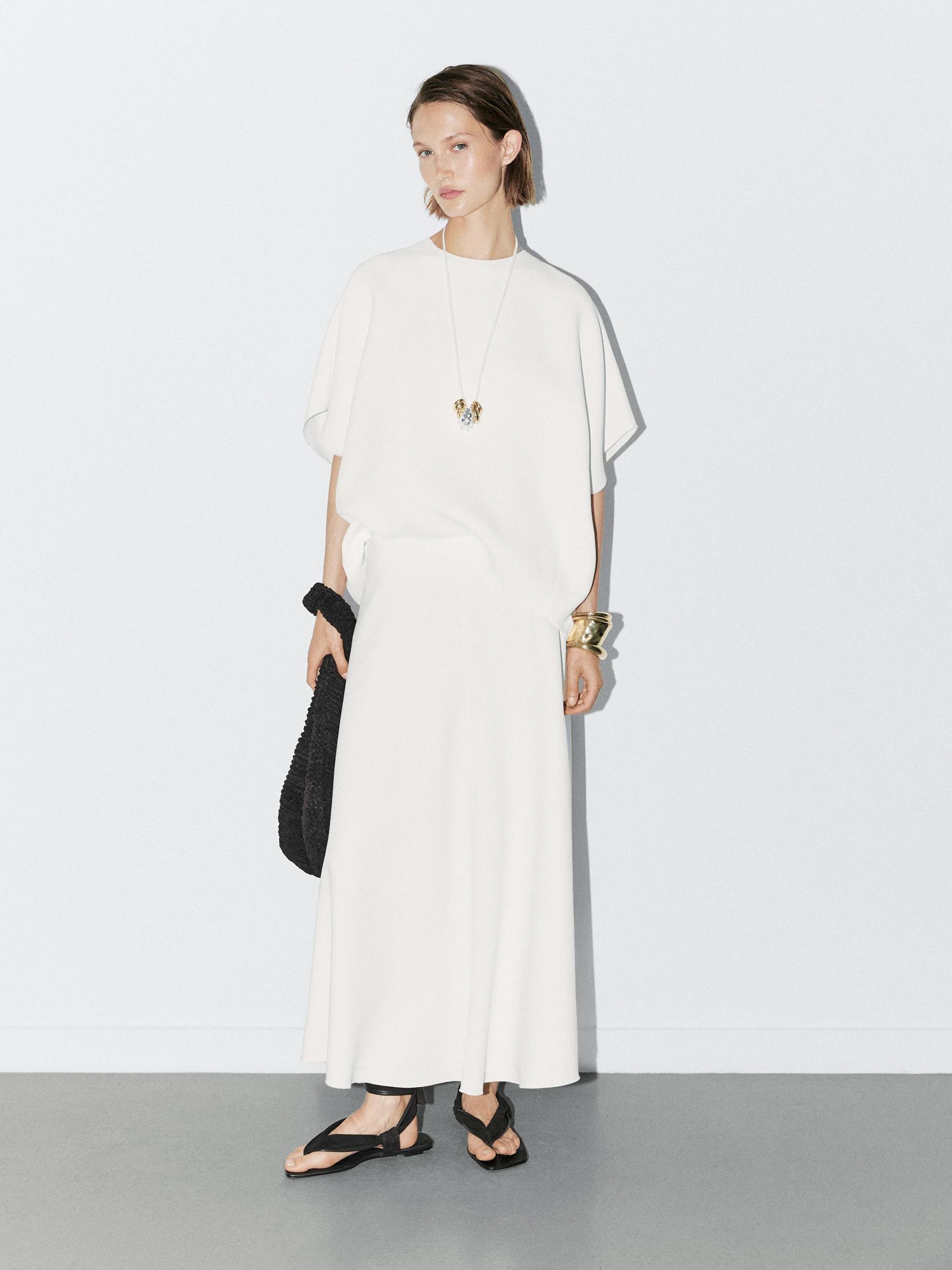 Flowing flounce skirt - STUDIO Product Image