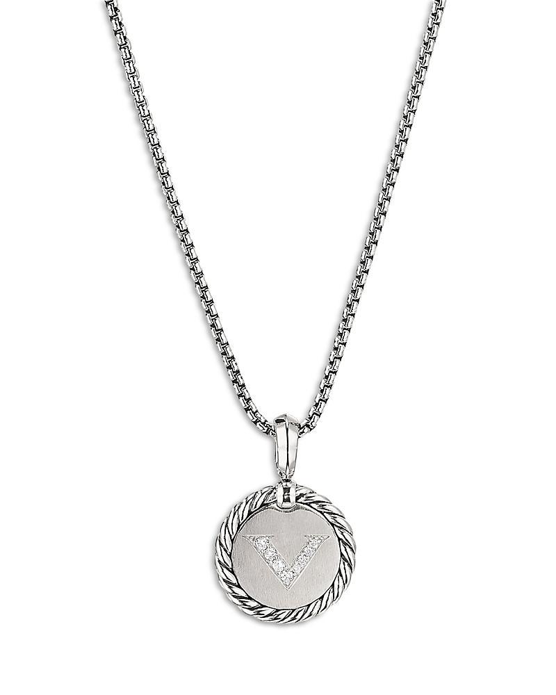 David Yurman Sterling Silver Cable Collectibles Initial Charm Product Image