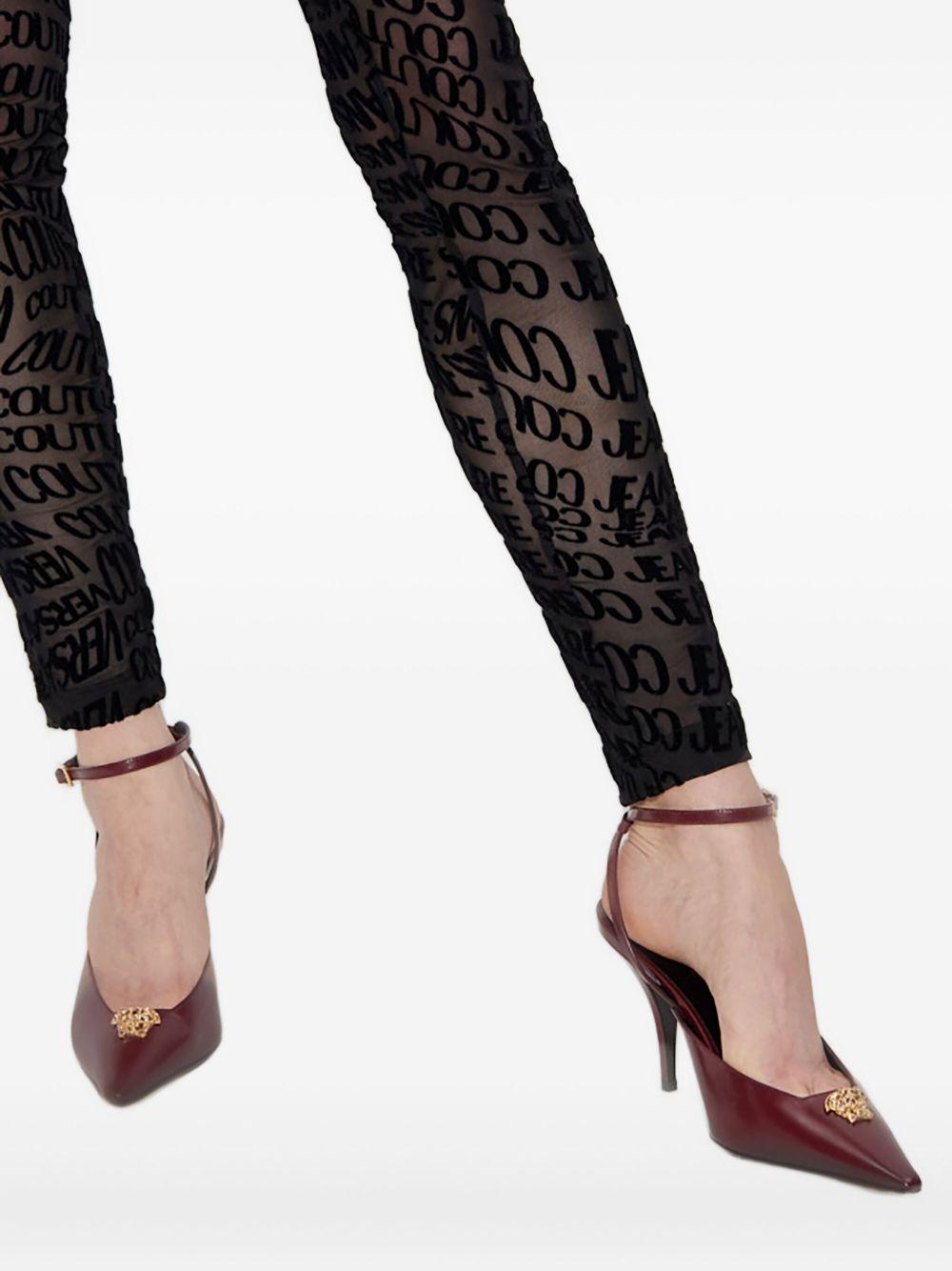 85mm La Medusa embellished pointed-toe heeled pumps Product Image