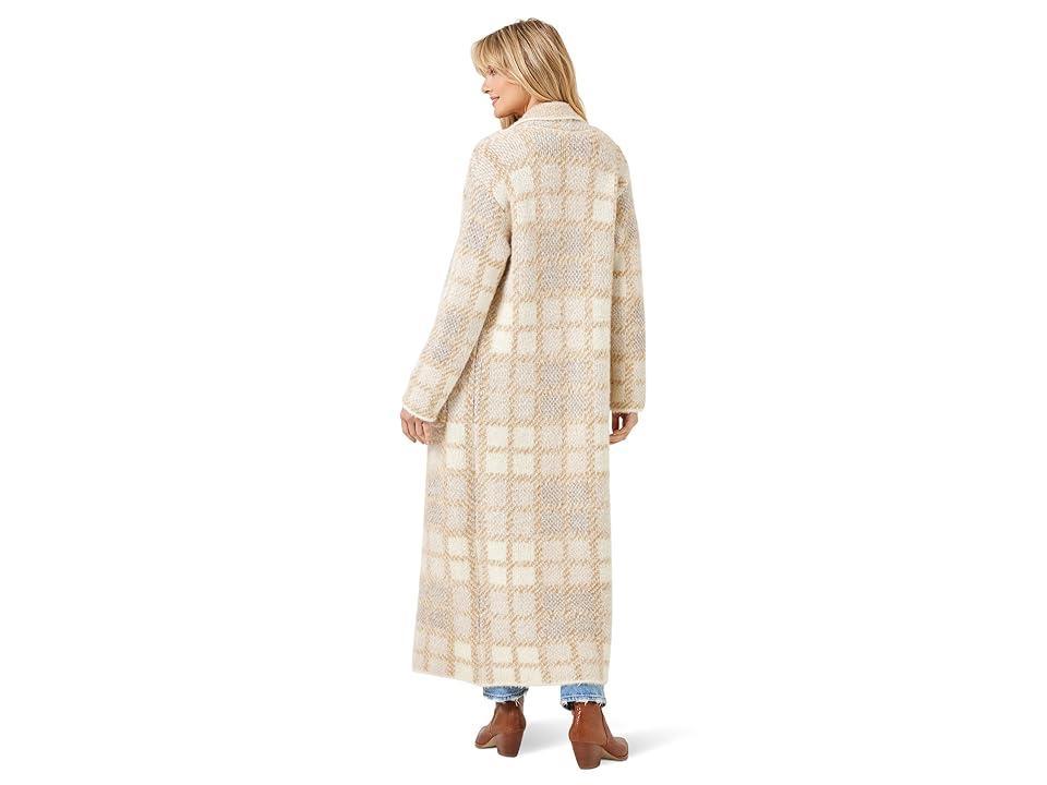 L*Space Hygge Coat (Sweather Weather Plaid) Women's Clothing Product Image