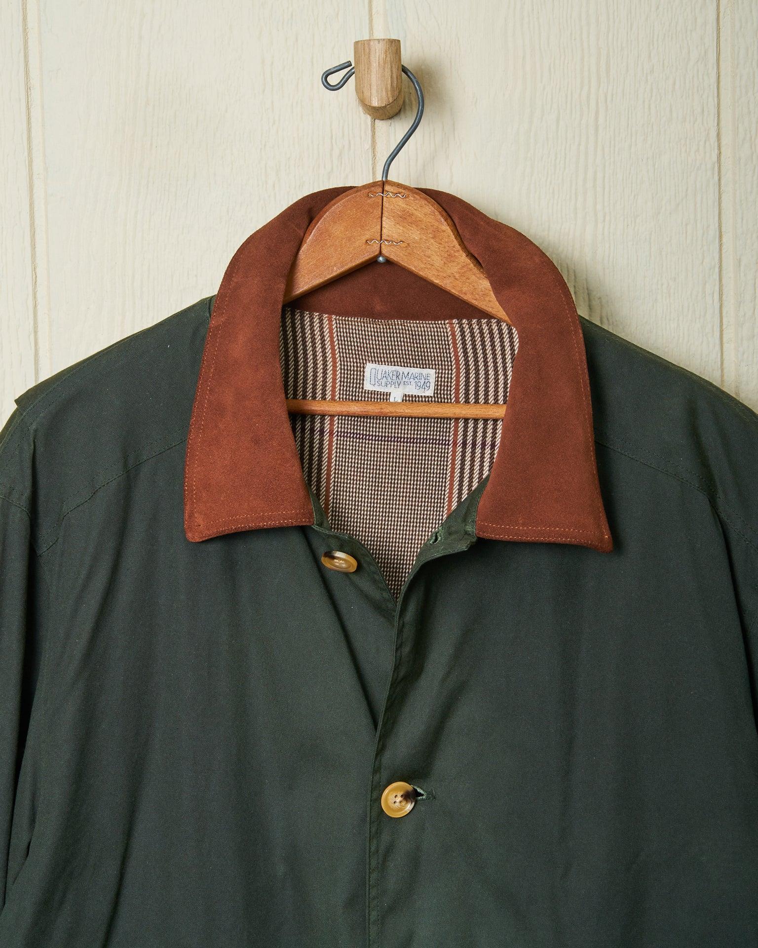 Gamekeeper Jacket in Olive Waxed Canvas Product Image