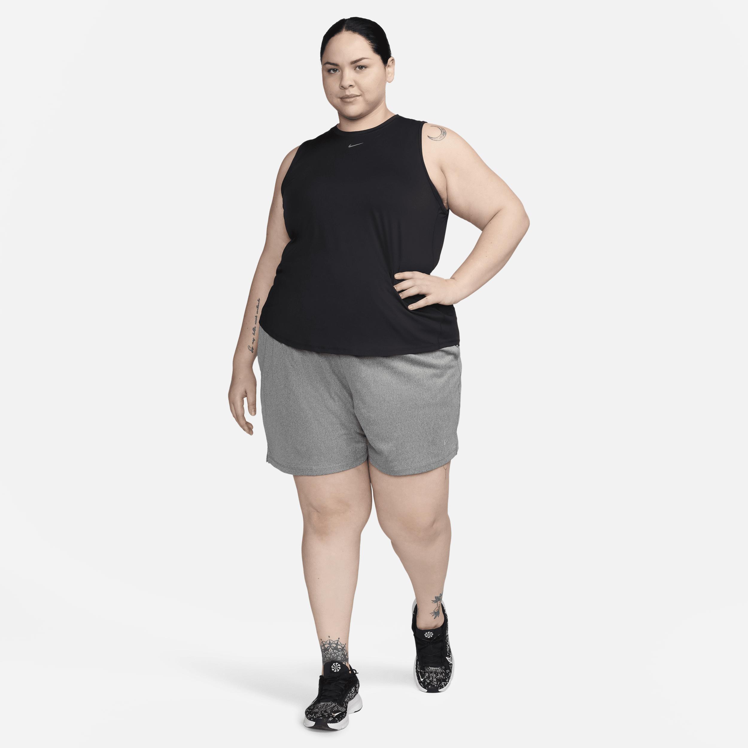 Nike Womens Dri-FIT Attack Mid-Rise 5 Unlined Shorts (Plus Size) Product Image