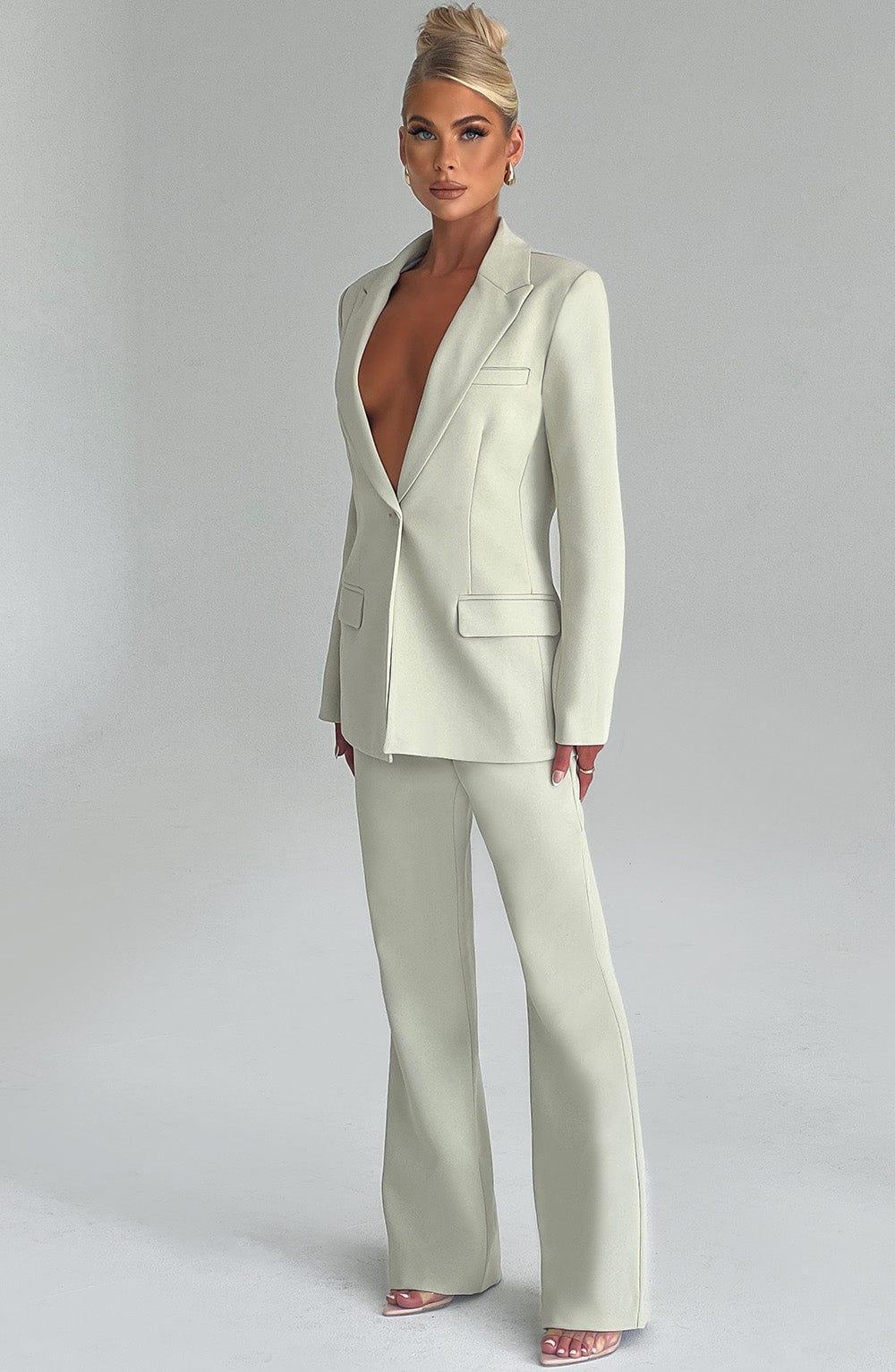 Hazel Suit Jacket - Sage Product Image