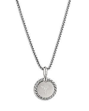 David Yurman Sterling Silver Cable Collectibles Initial Charm Product Image