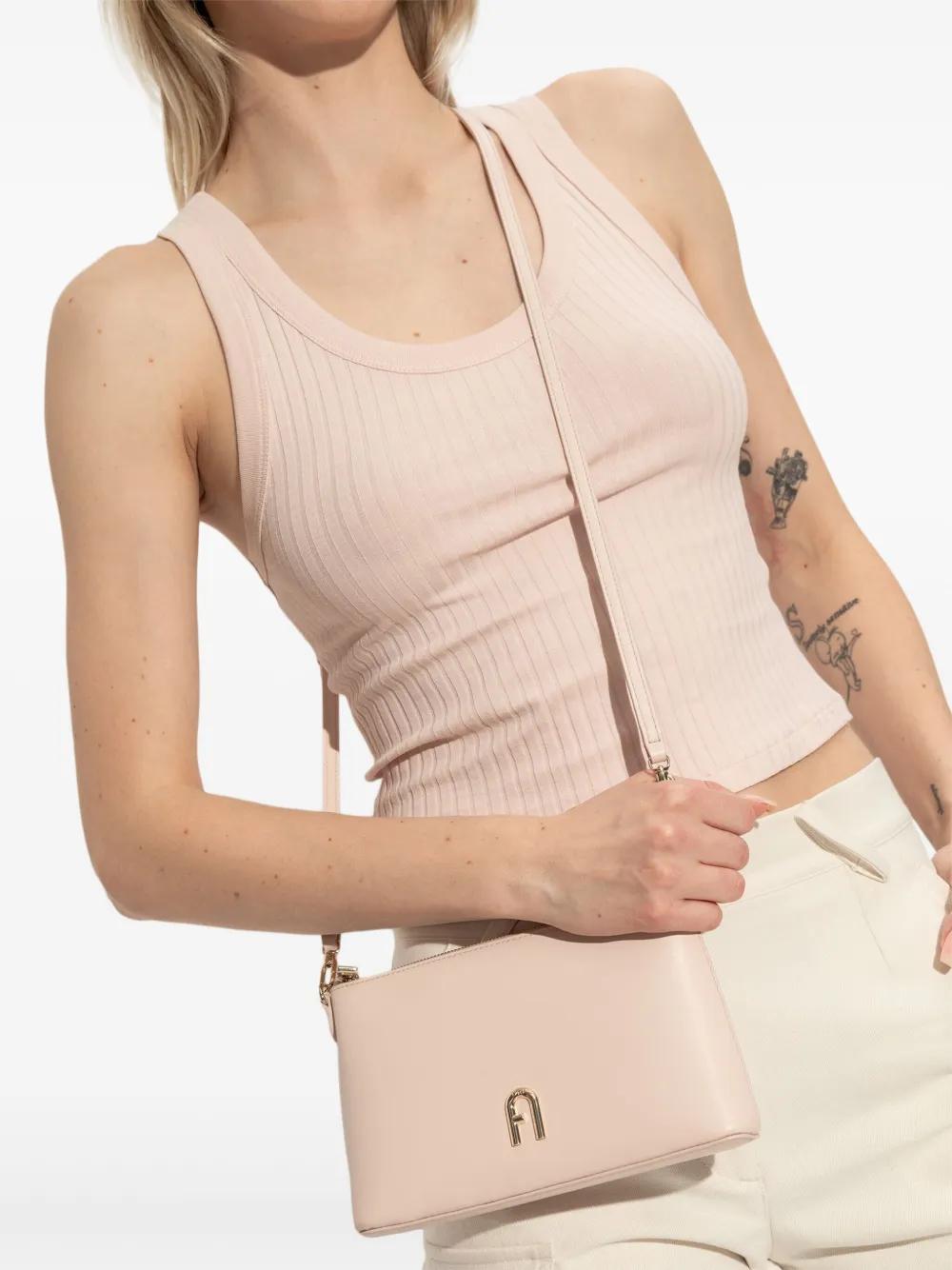 FURLA Leather Shoulder Bag In Pink Product Image