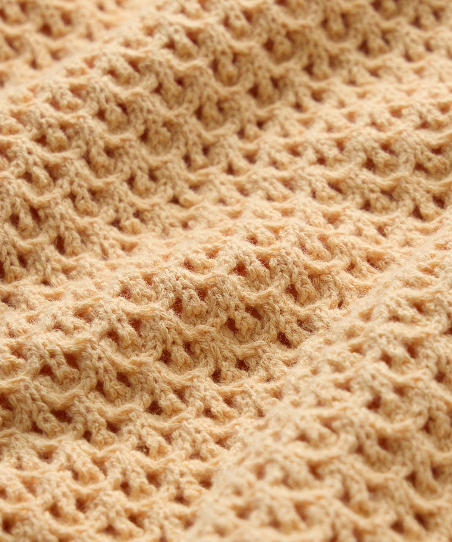 Relaxed Open-Knit Montauk Sweater Polo Product Image