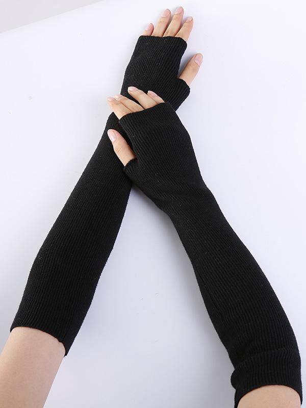 Knitted 7 Colors Sleevelet Accessories Product Image