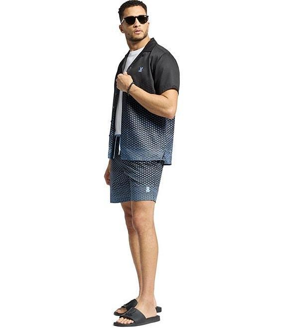 Psycho Bunny Bendigo Allover Printed 5 3/4#double; Swim Trunks Product Image