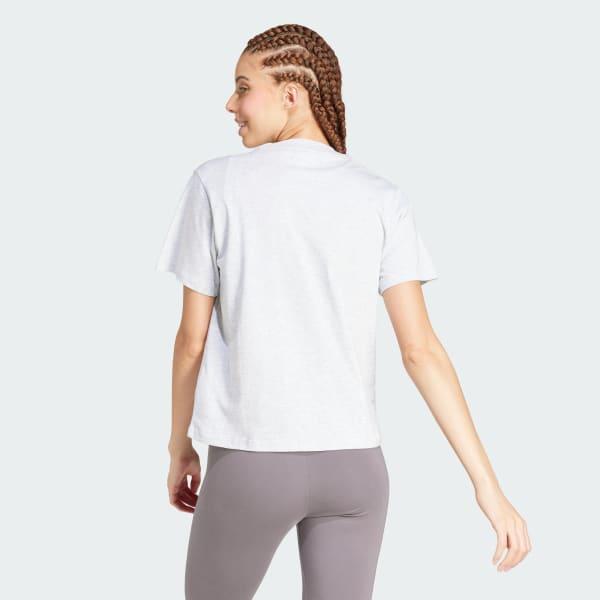 Womens adidas Essentials Small Logo Cotton T-Shirt Product Image