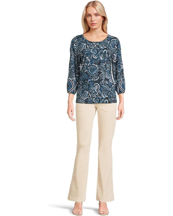 The Janie Favorite Crew Neck Swing Tank Product Image