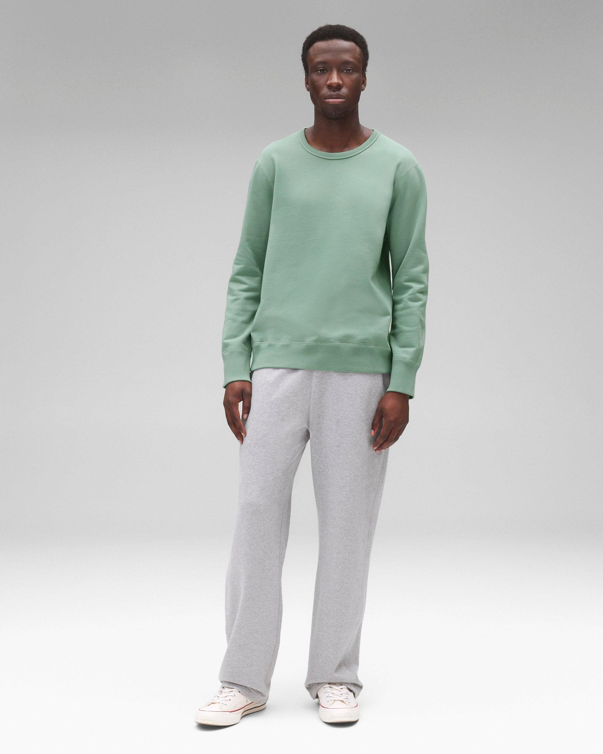 Midweight Terry Slim Crewneck Male Product Image