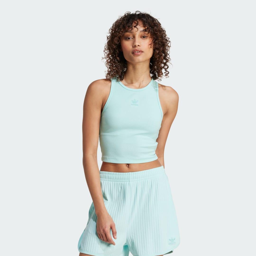 Womens adidas Originals Essentials Rib Tank Top Product Image