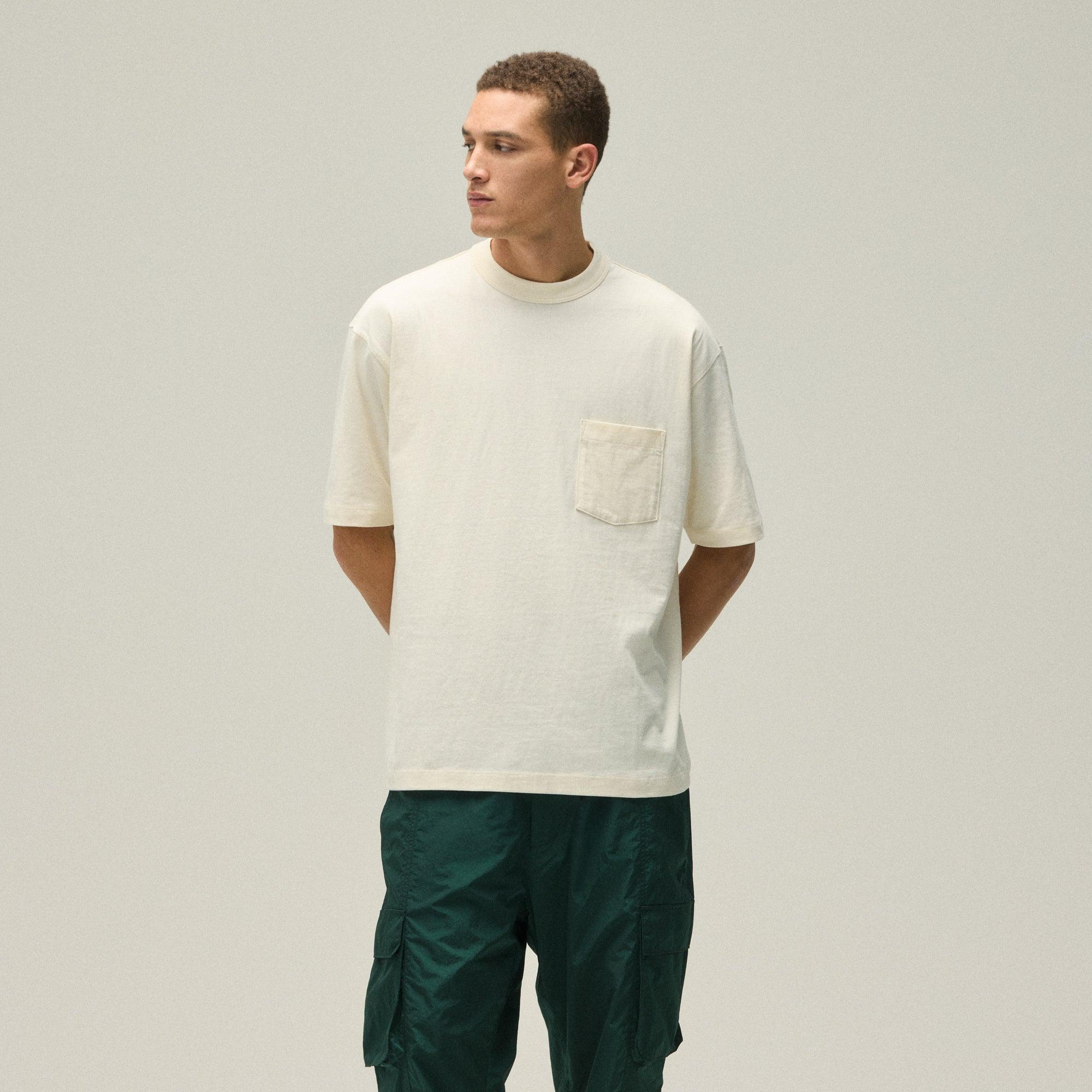 Kith Leonard Pocket Tee - Sandrift Male Product Image