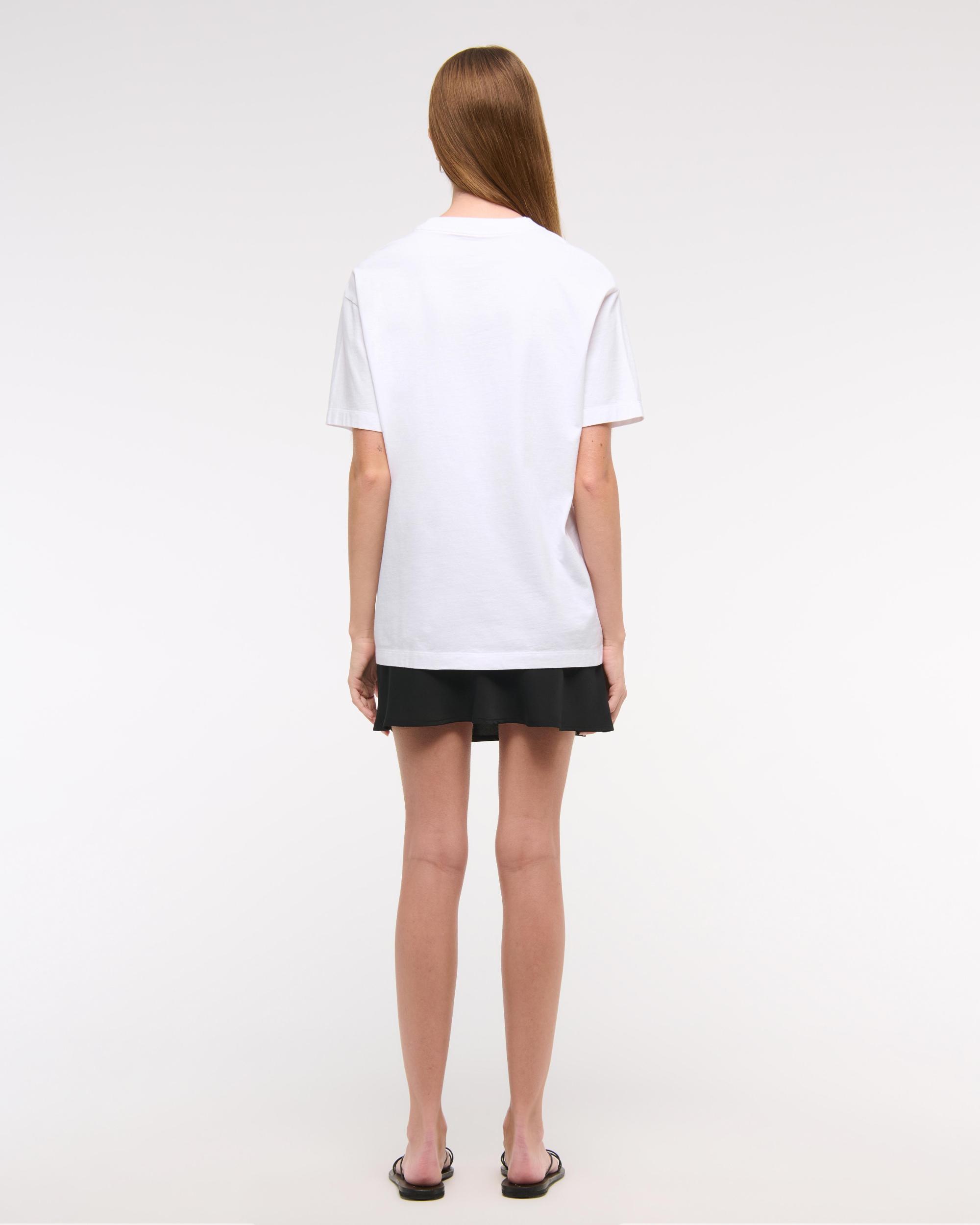 Oversized Paris Raspberry Graphic Tee Product Image