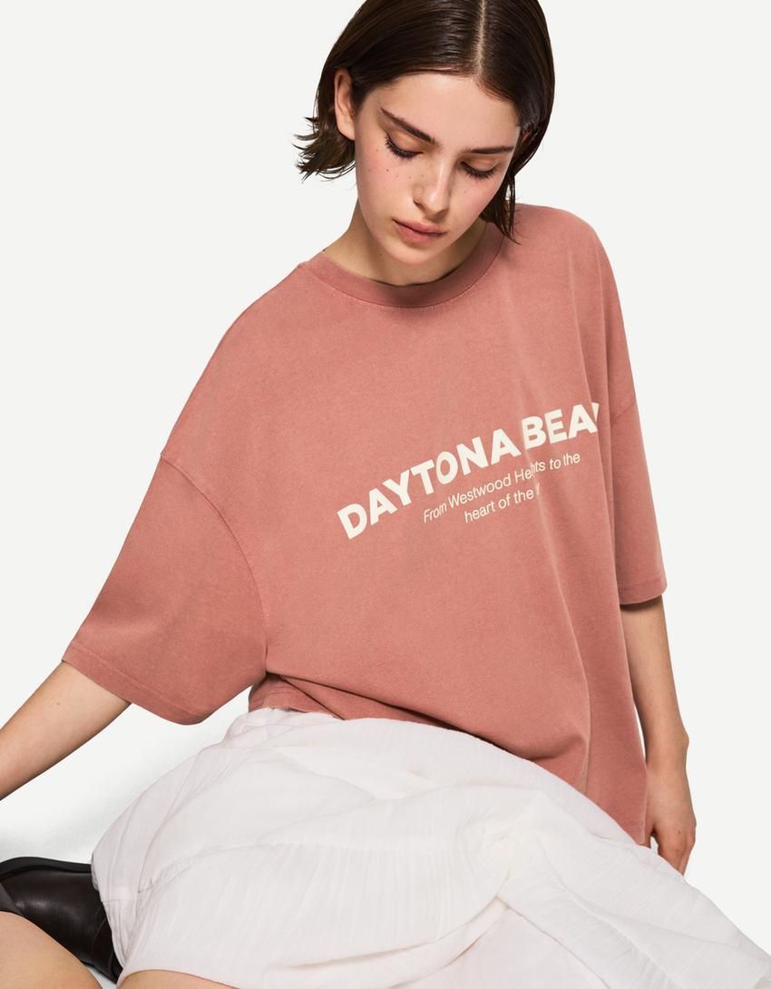 Short sleeve T-shirt with print Product Image