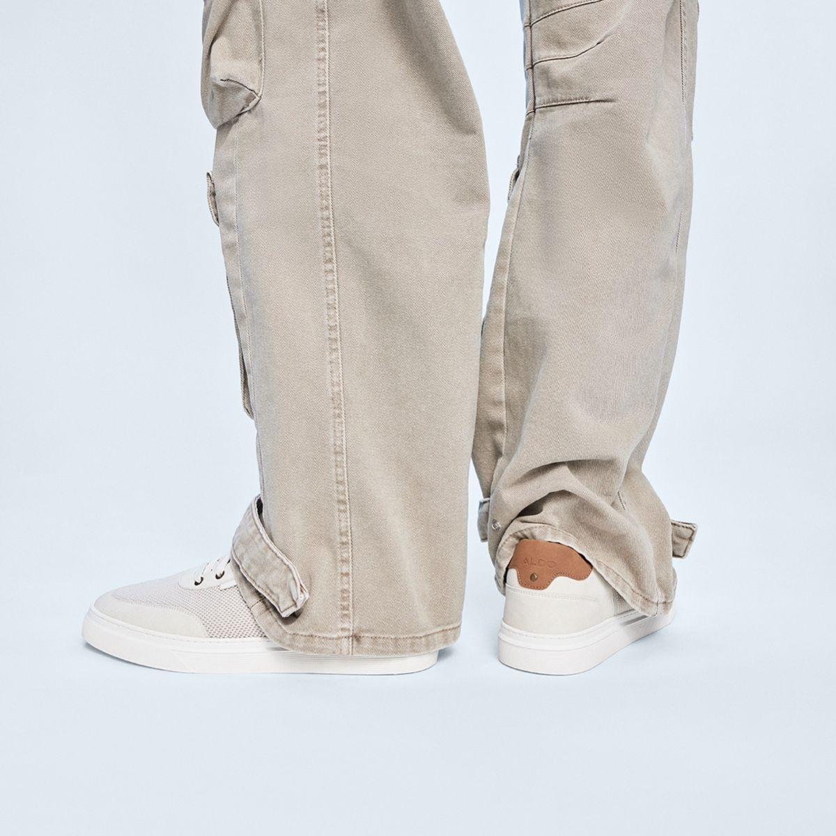 ALDO Mcenroe - Men's Low Top Sneakers - Beige, Size 12 Product Image
