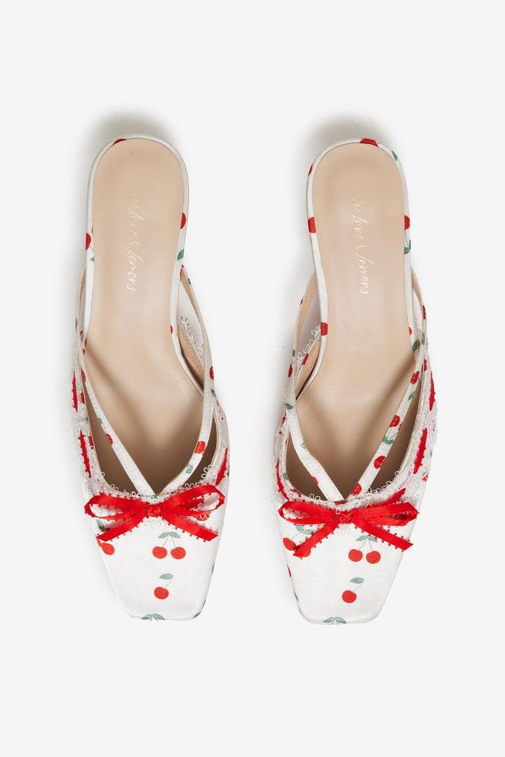 Audrey Heel — White Product Image