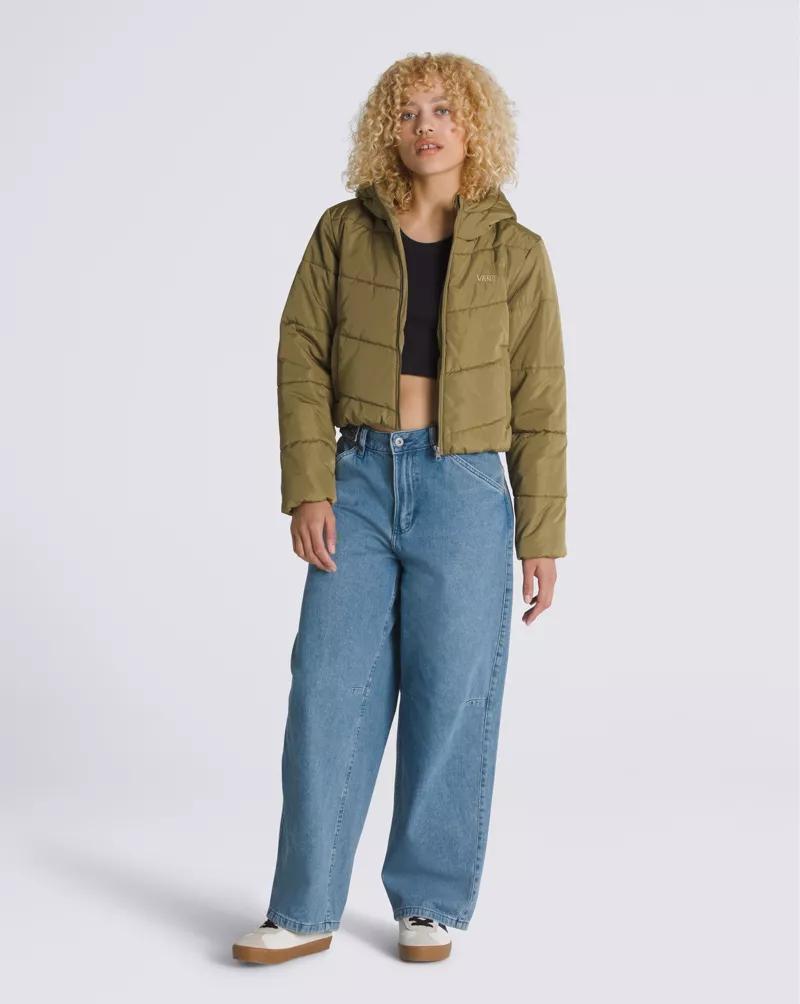 MTE Foundry Crop Puff Hooded Jacket Product Image