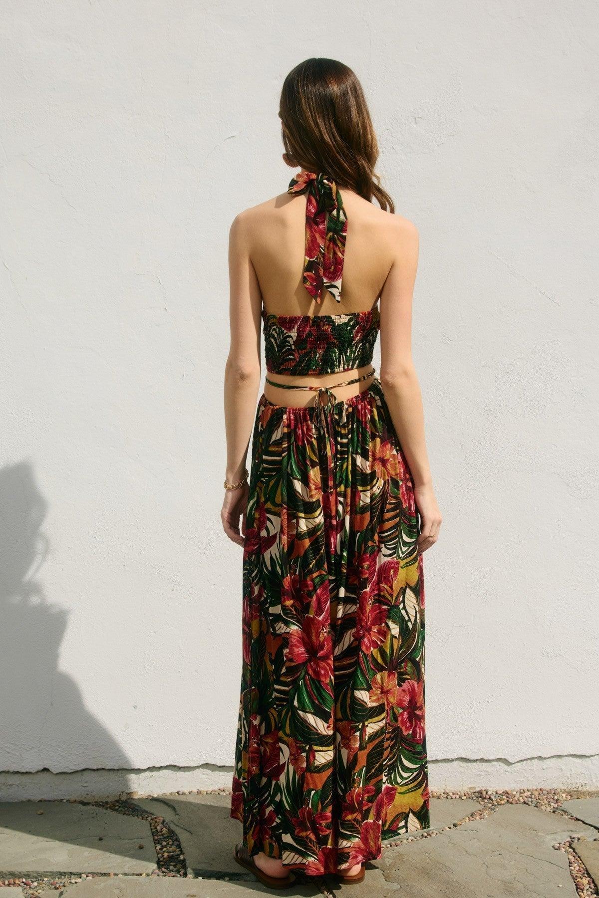 Printed Maxi Dress Product Image