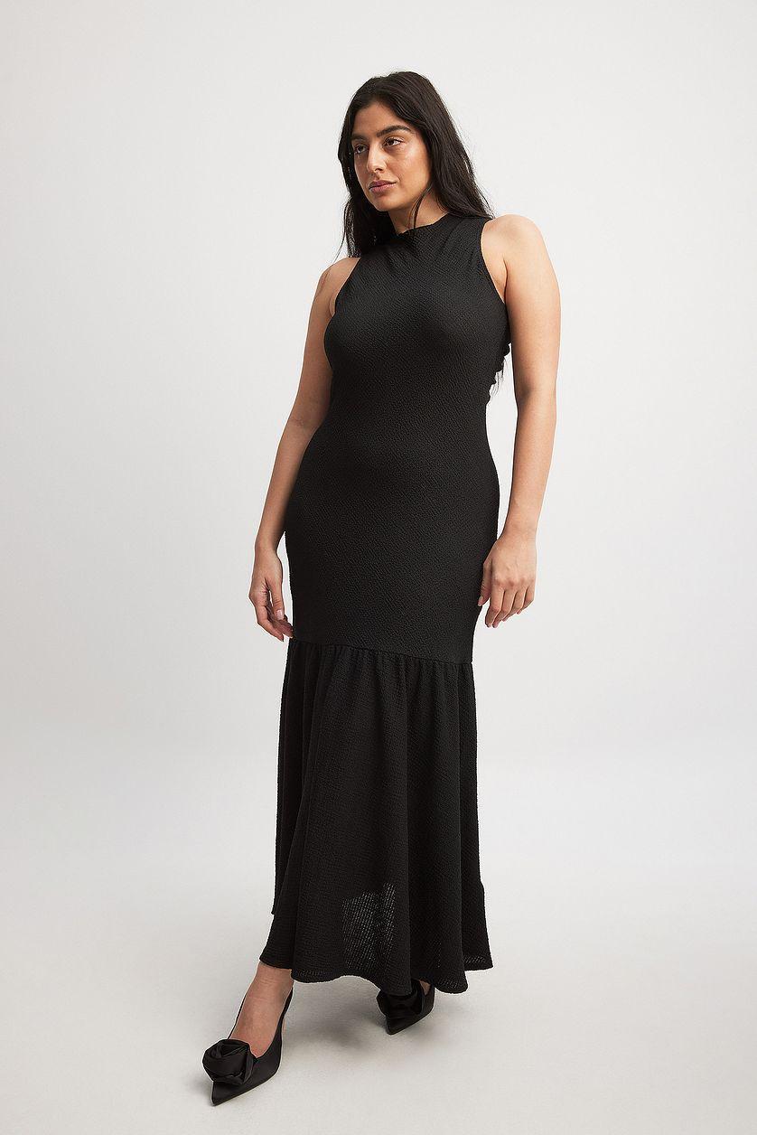 Open Back Structured Maxi Dress Product Image