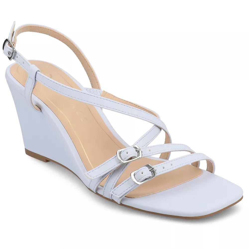 Journee Collection Womens Clinnne Wedge Sandal Product Image