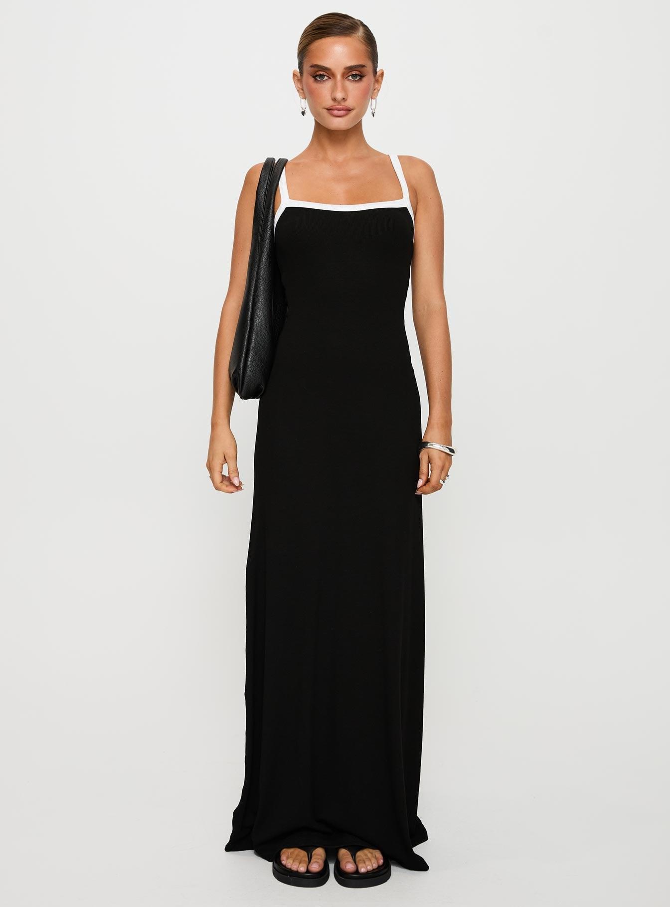 Austrina Maxi Dress Black Product Image
