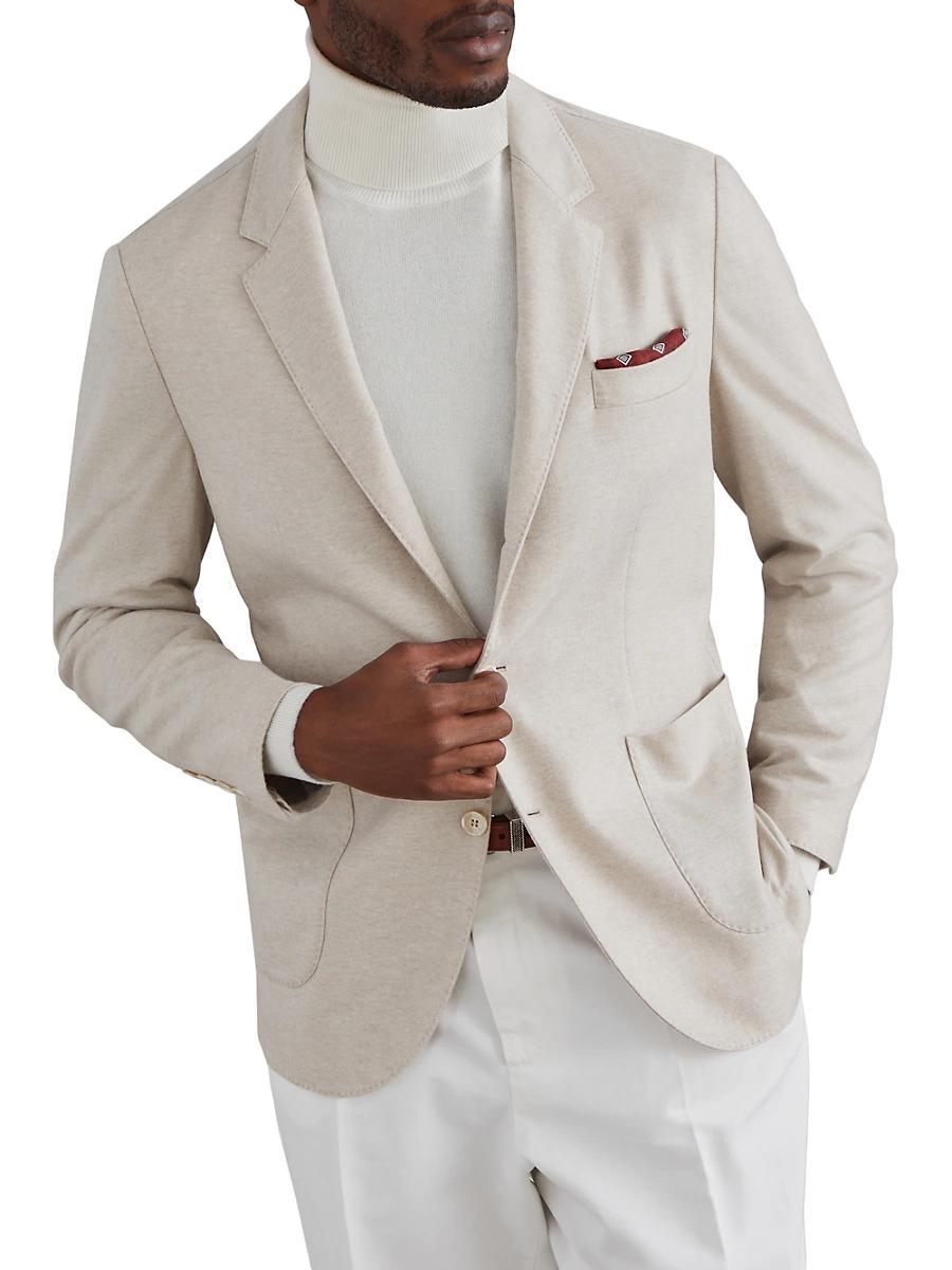 Mens Cashmere Jersey Blazer Product Image