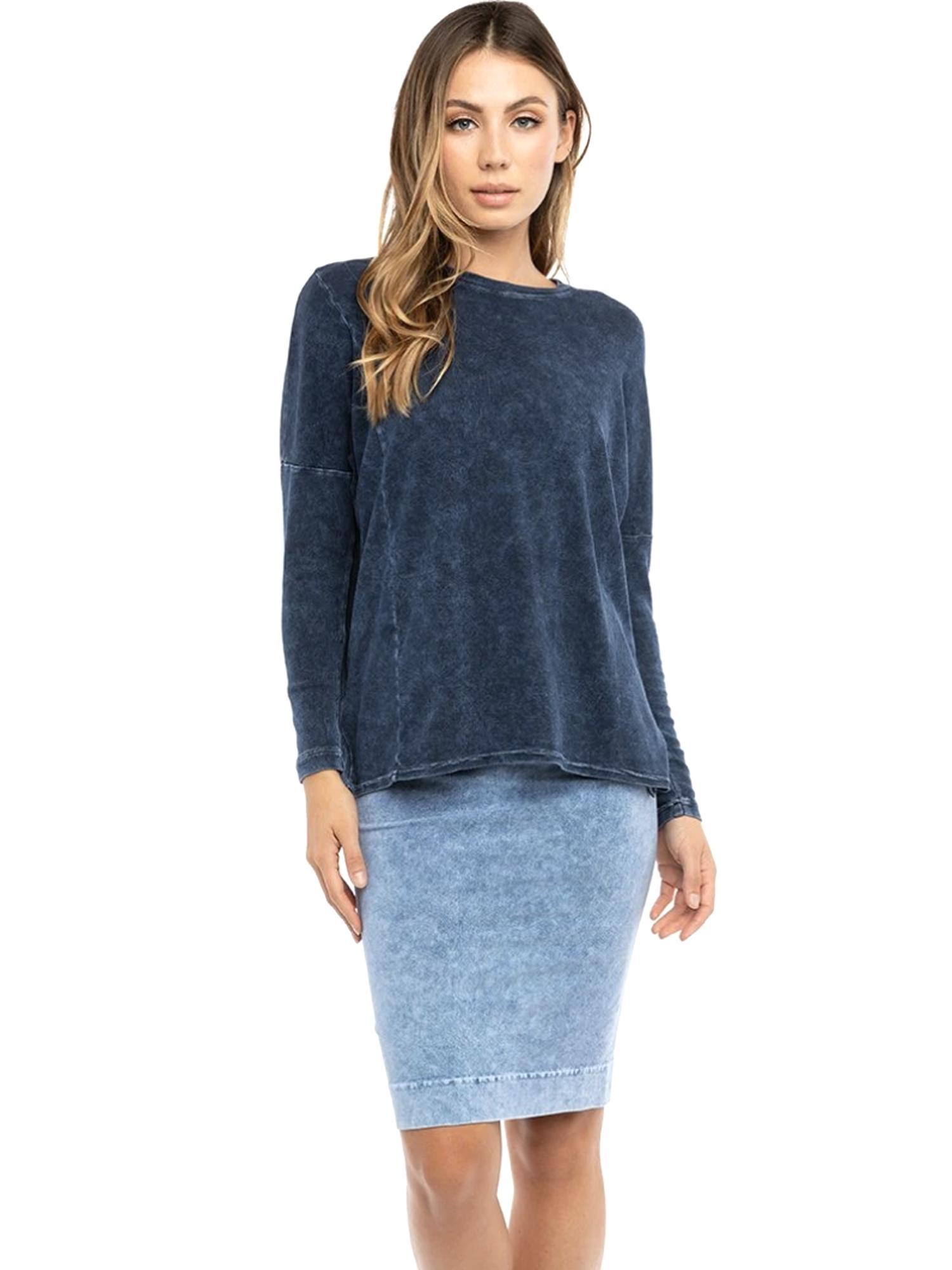 Hard Tail Cotton Pencil Skirt W-321 Product Image