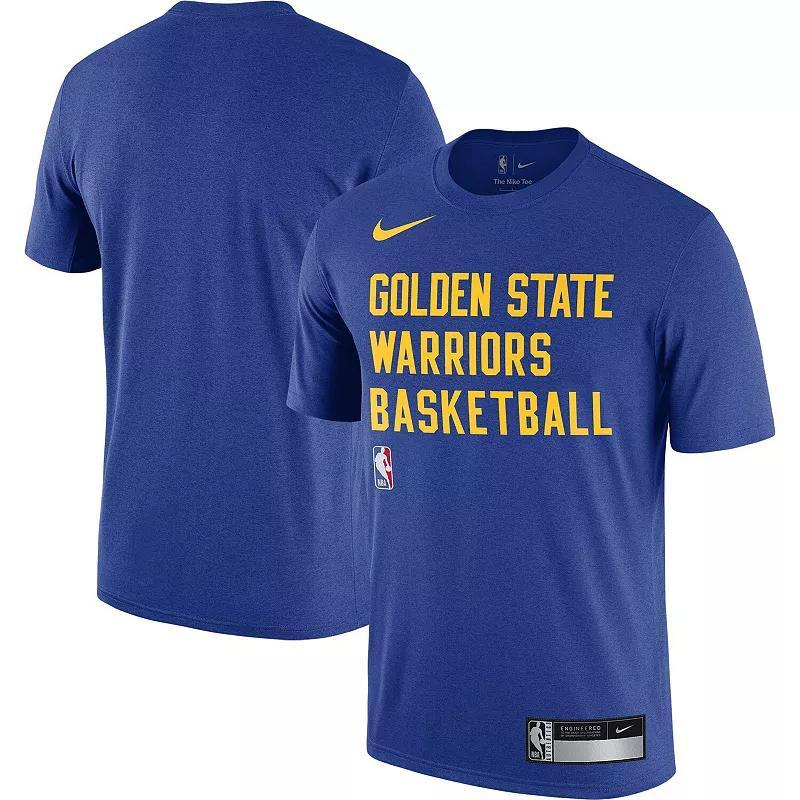 Men's Nike Royal Golden State Warriors 2023/24 Sideline Legend Performance Practice T-Shirt, Size: Large, Blue Product Image