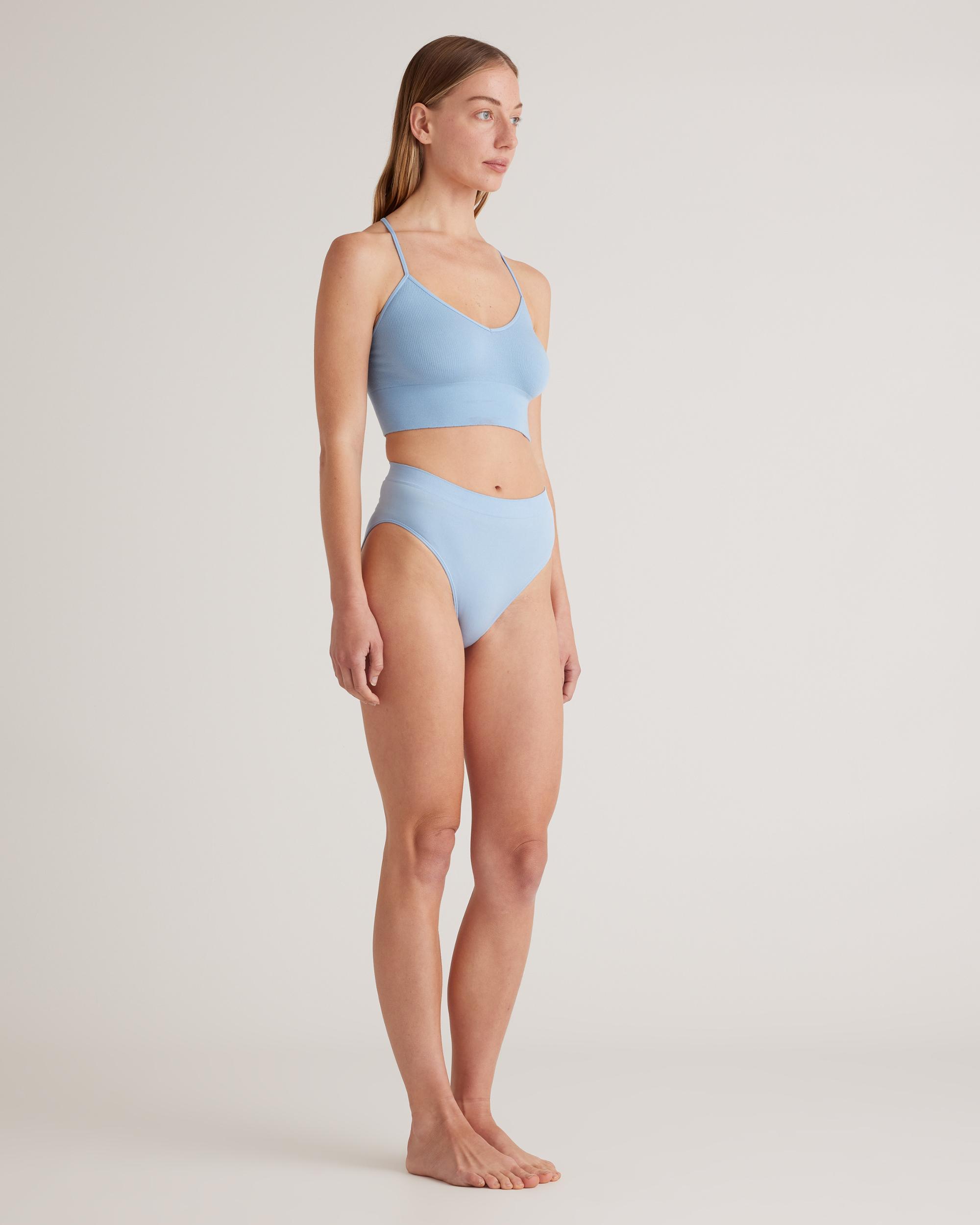 Quince | Women's Smoothing Comfort High-Waisted Brief Nylon/Spandex Product Image