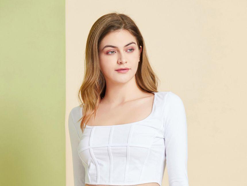 High-Waist Cutout Mini Skirt Product Image
