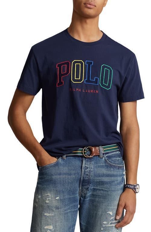 Mens Embroidered Logo T-Shirt Product Image