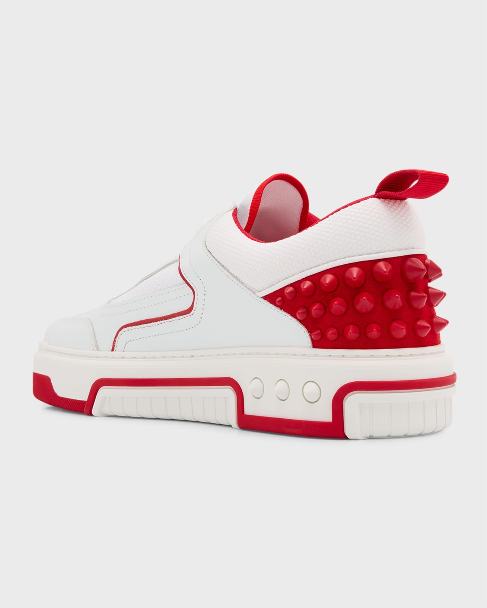 Men's Astroloubi Mesh and Leather Low-Top Sneakers Product Image