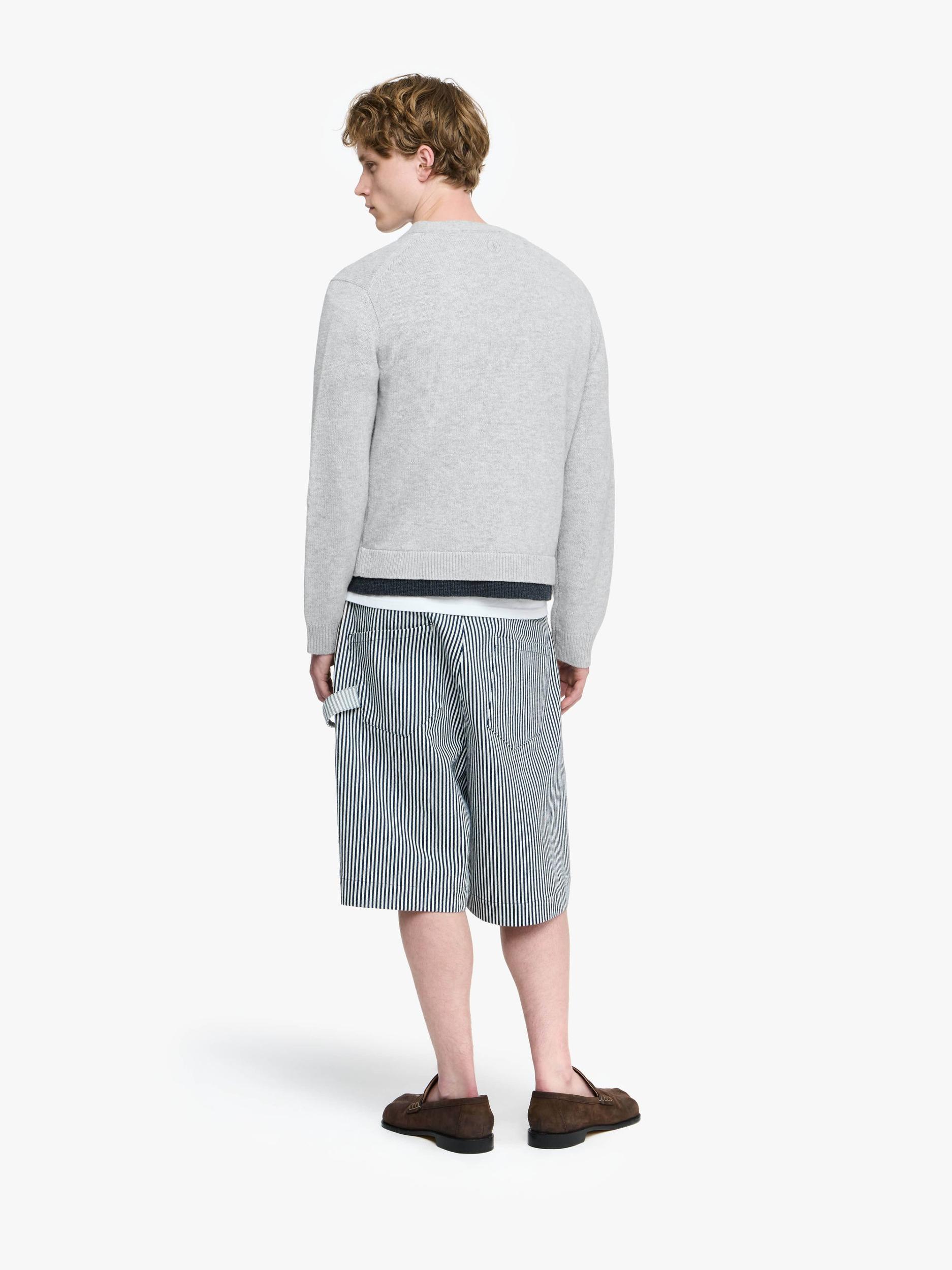 CONTRAST LAYERED CARDIGAN Product Image