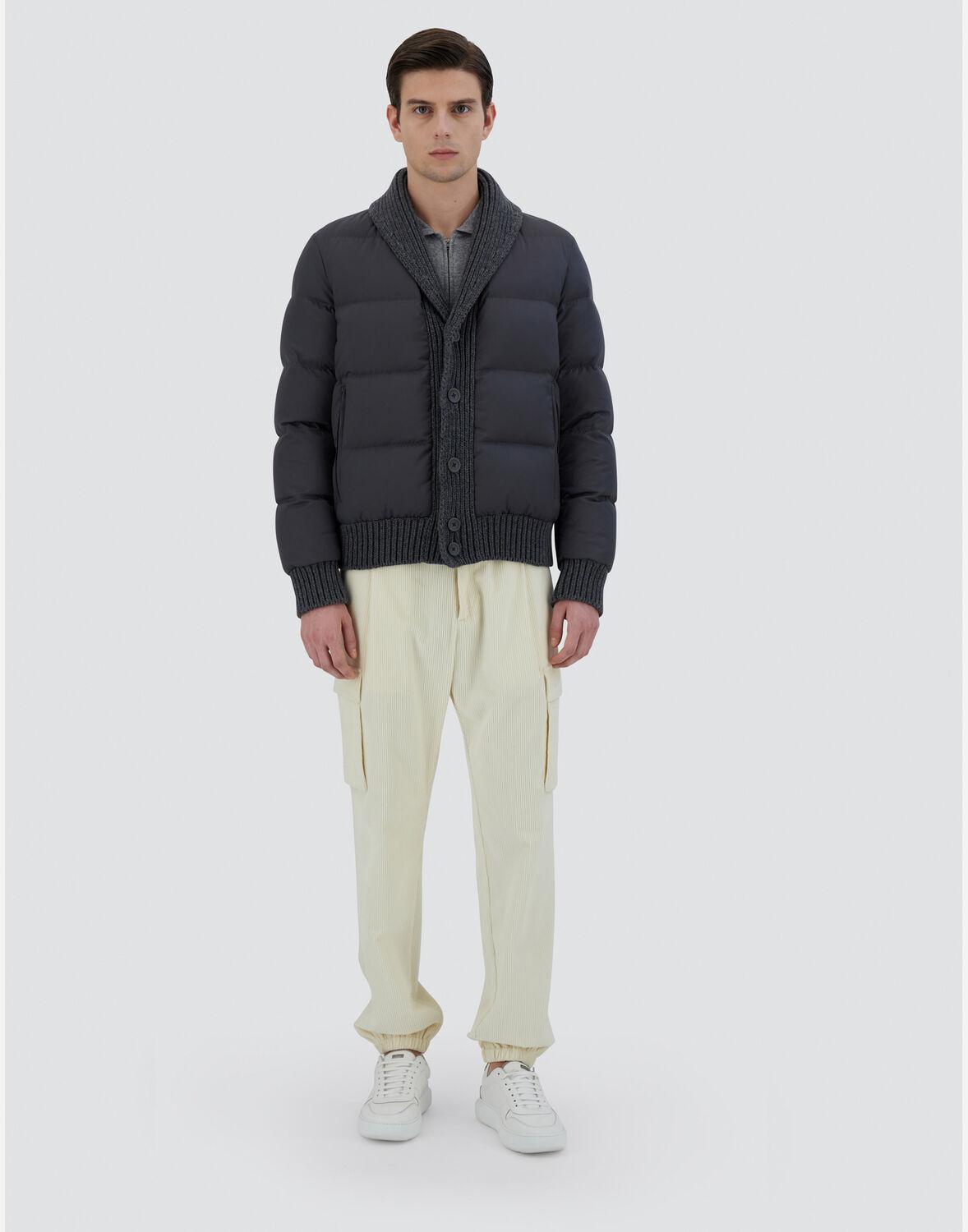 HERNO Cardigan In Arendelle Knit In Iron Product Image