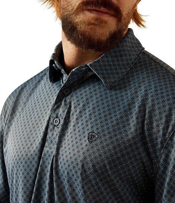 Ariat Allover Printed Short Sleeve Polo Shirt Product Image