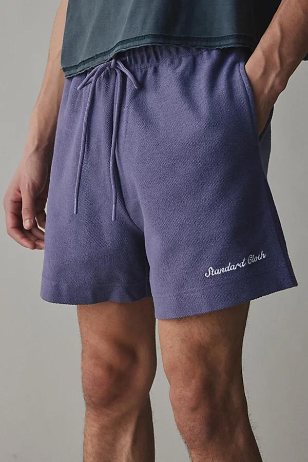 Standard Cloth Foundation Reverse Cotton Terry Short Mens at Urban Outfitters Product Image