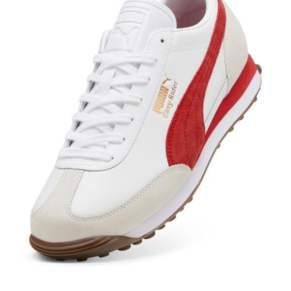 PUMA Easy Rider Mix Men's Sneakers in White/Club Red Product Image